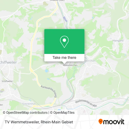 Карта TV Wemmetsweiler
