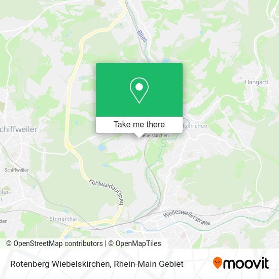 Карта Rotenberg Wiebelskirchen