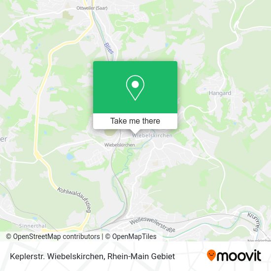 Карта Keplerstr. Wiebelskirchen