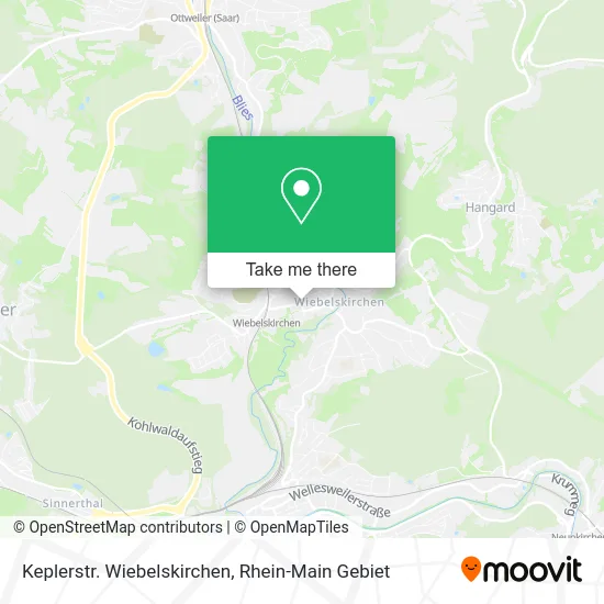 Карта Keplerstr. Wiebelskirchen