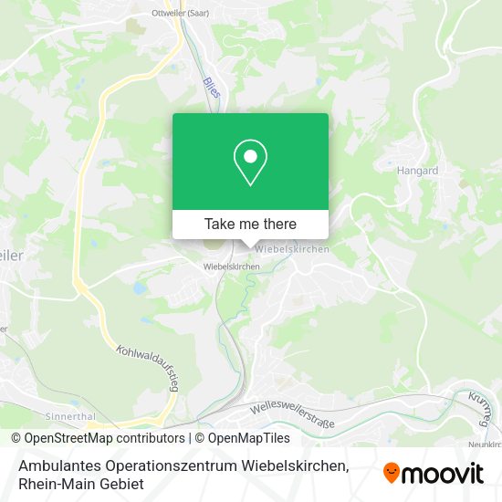 Карта Ambulantes Operationszentrum Wiebelskirchen
