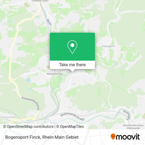 Карта Bogensport Finck