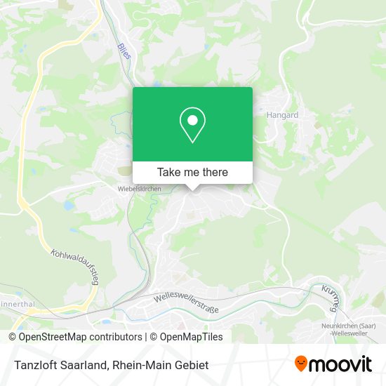 Карта Tanzloft Saarland