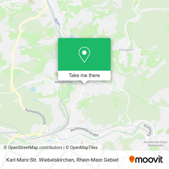 Карта Karl-Marx-Str. Wiebelskirchen