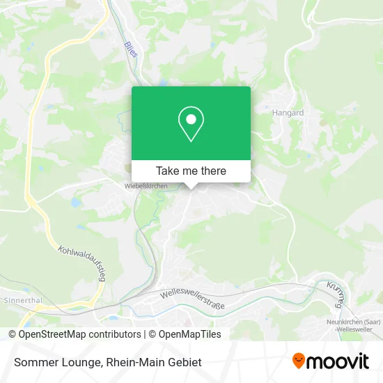 Карта Sommer Lounge
