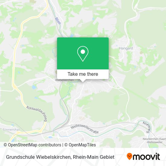 Карта Grundschule Wiebelskirchen