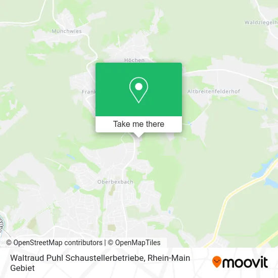 Карта Waltraud Puhl Schaustellerbetriebe