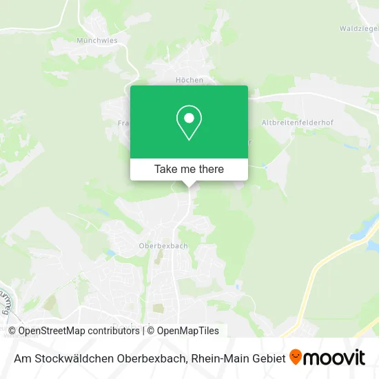 Карта Am Stockwäldchen Oberbexbach