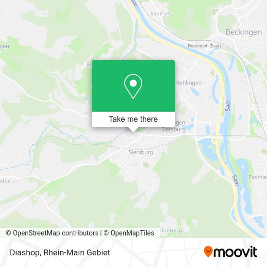 Карта Diashop