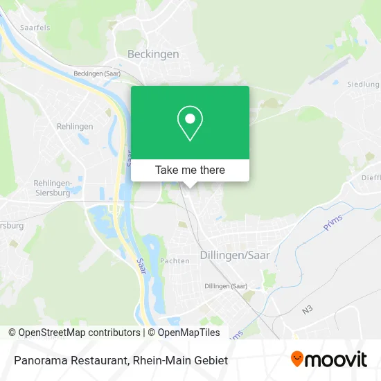 Panorama Restaurant map