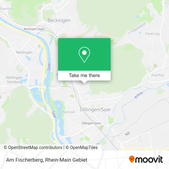 Карта Am Fischerberg