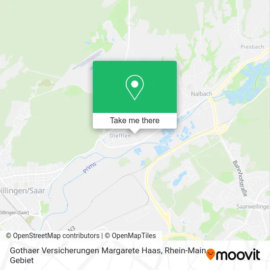 Карта Gothaer Versicherungen Margarete Haas