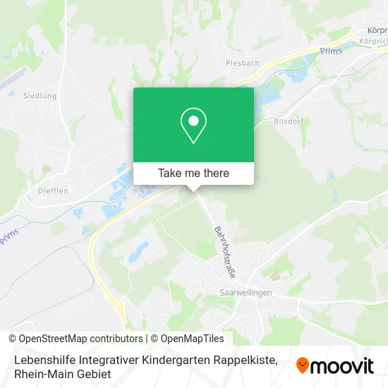 Карта Lebenshilfe Integrativer Kindergarten Rappelkiste