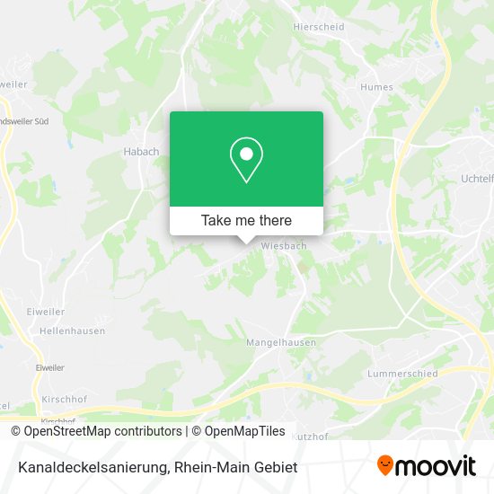 Карта Kanaldeckelsanierung