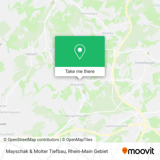 Карта Mayschak & Molter Tiefbau