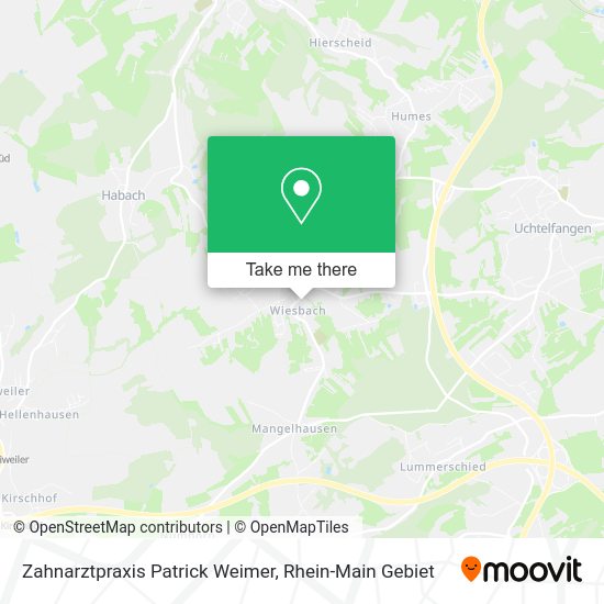 Карта Zahnarztpraxis Patrick Weimer