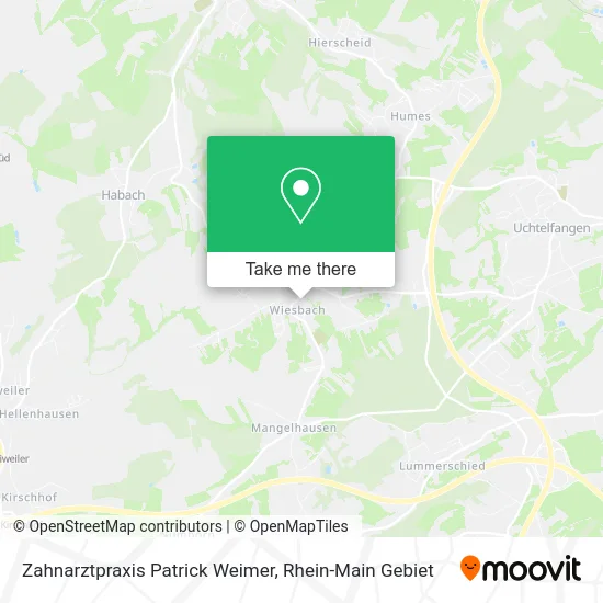 Карта Zahnarztpraxis Patrick Weimer