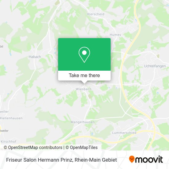 Карта Friseur Salon Hermann Prinz