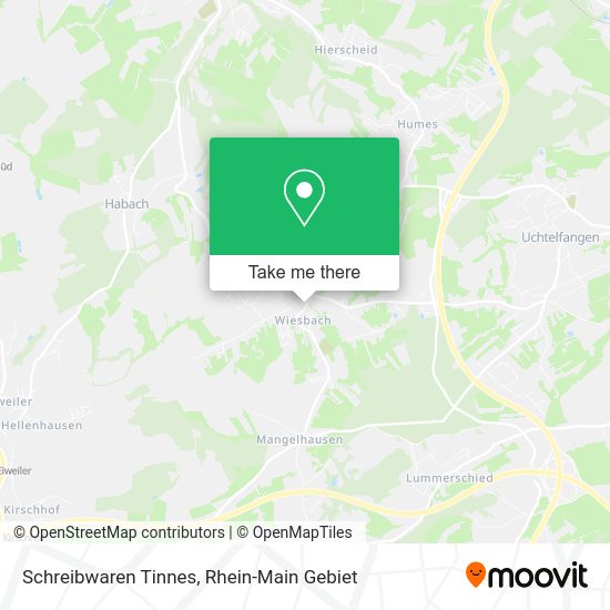 Карта Schreibwaren Tinnes