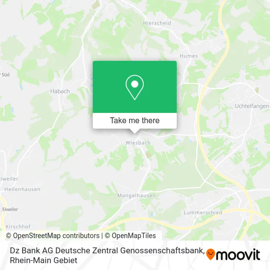 Карта Dz Bank AG Deutsche Zentral Genossenschaftsbank