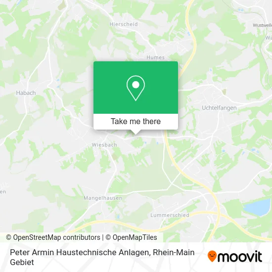 Карта Peter Armin Haustechnische Anlagen