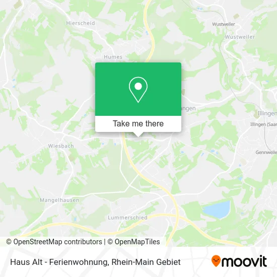 Карта Haus Alt - Ferienwohnung