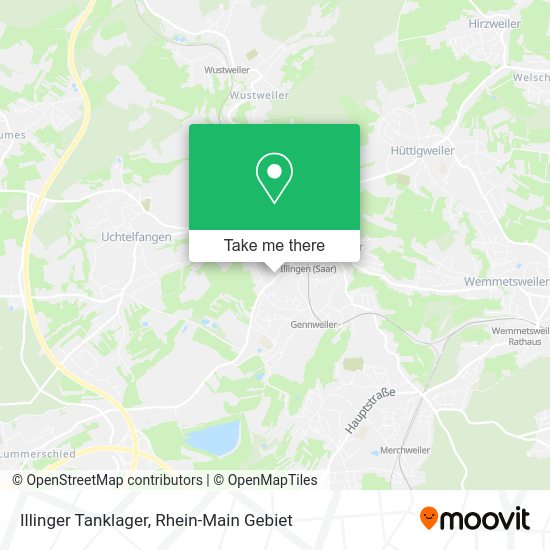 Карта Illinger Tanklager
