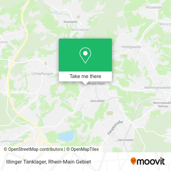 Карта Illinger Tanklager