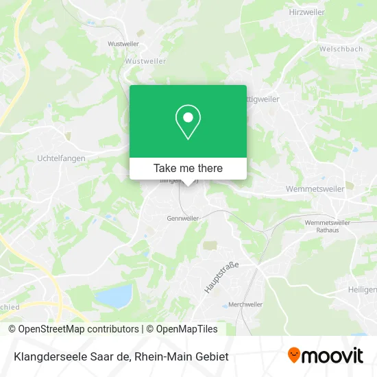 Карта Klangderseele Saar de