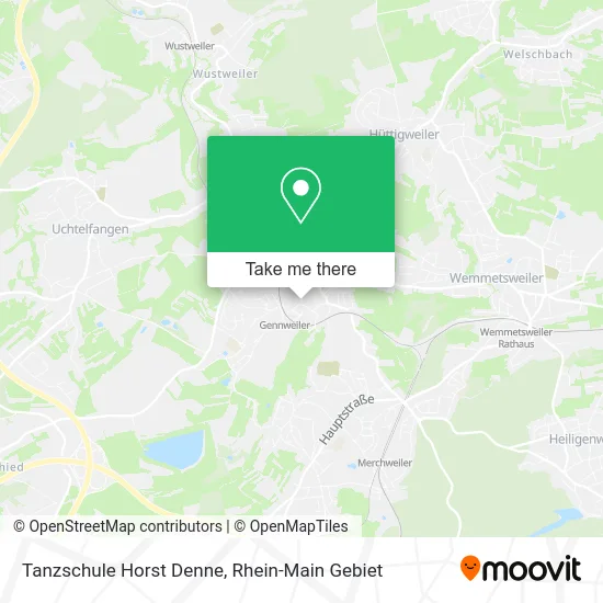Карта Tanzschule Horst Denne