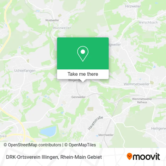 Карта DRK-Ortsverein Illingen
