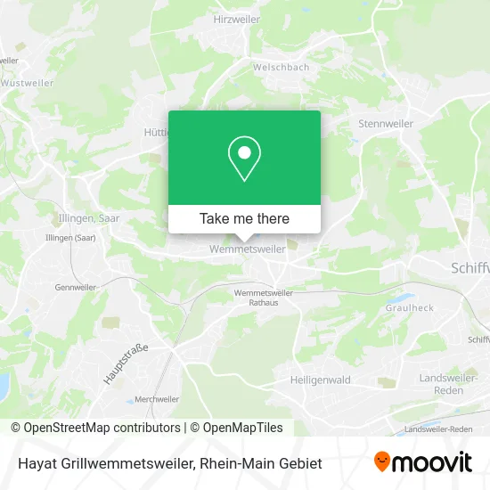 Карта Hayat Grillwemmetsweiler