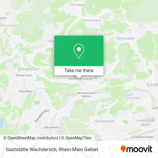 Карта Gaststätte Wachdersch