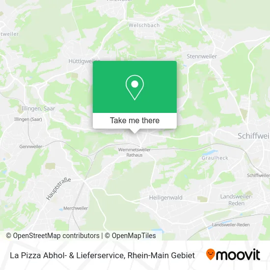 Карта La Pizza Abhol- & Lieferservice