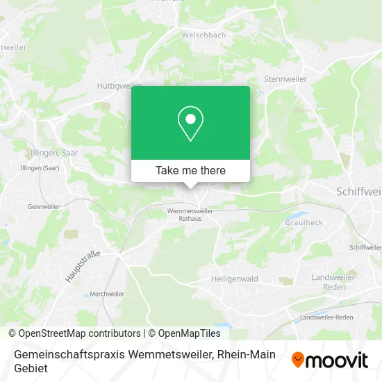 Карта Gemeinschaftspraxis Wemmetsweiler