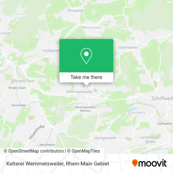 Карта Kelterei Wemmetsweiler
