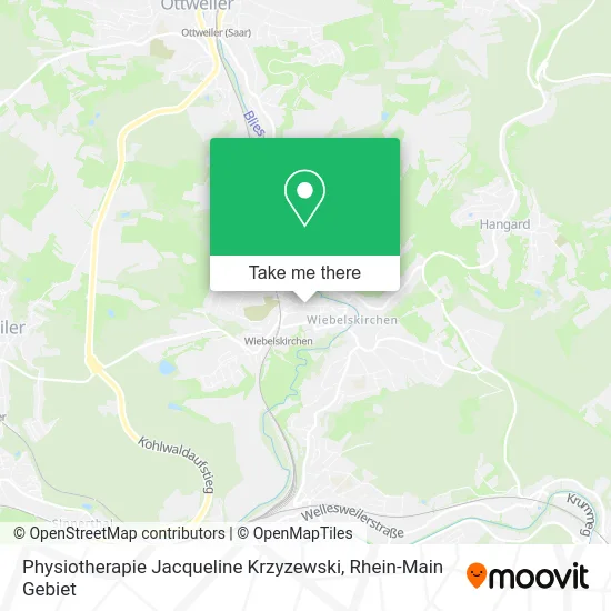 Карта Physiotherapie Jacqueline Krzyzewski