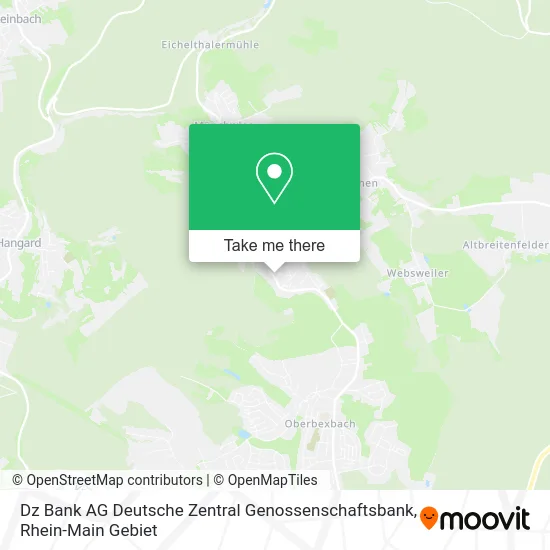 Карта Dz Bank AG Deutsche Zentral Genossenschaftsbank