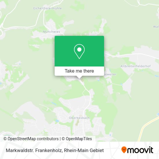 Карта Markwaldstr. Frankenholz