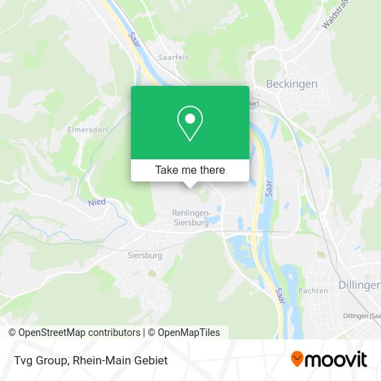 Карта Tvg Group