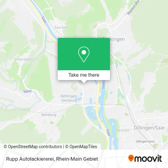 Карта Rupp Autolackiererei