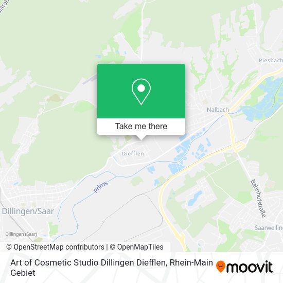 Карта Art of Cosmetic Studio Dillingen Diefflen