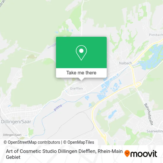 Карта Art of Cosmetic Studio Dillingen Diefflen