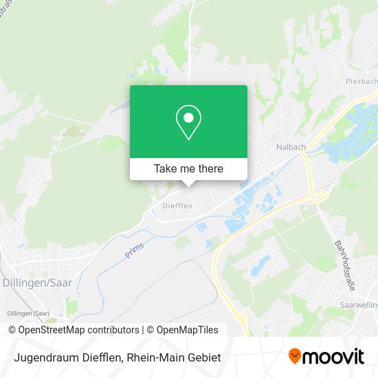Карта Jugendraum Diefflen