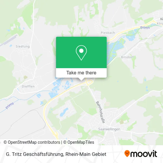 Карта G. Tritz Geschäftsführung