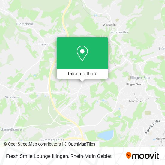 Карта Fresh Smile Lounge Illingen