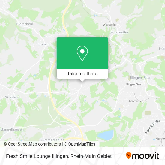Карта Fresh Smile Lounge Illingen