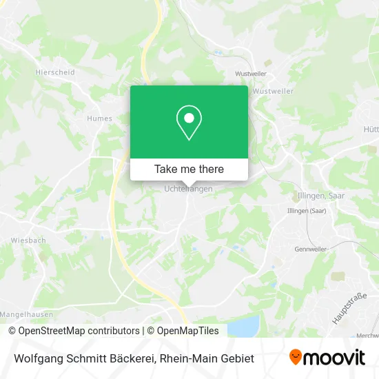 Карта Wolfgang Schmitt Bäckerei