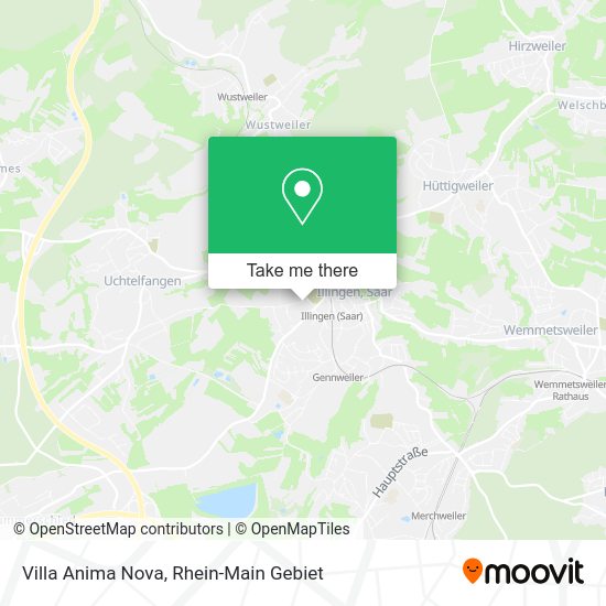 Карта Villa Anima Nova
