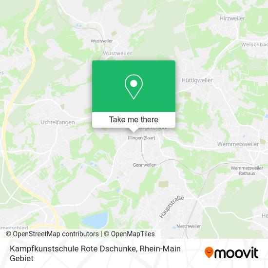 Карта Kampfkunstschule Rote Dschunke